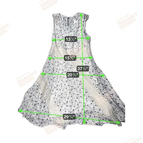 NEW Anthropologie Floreat Windswept Lace Dress Women's 8 Floral Print Zip - Picture 3 of 8